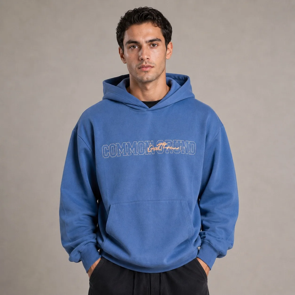50 Hoodie Blue Fade - Imagen 2